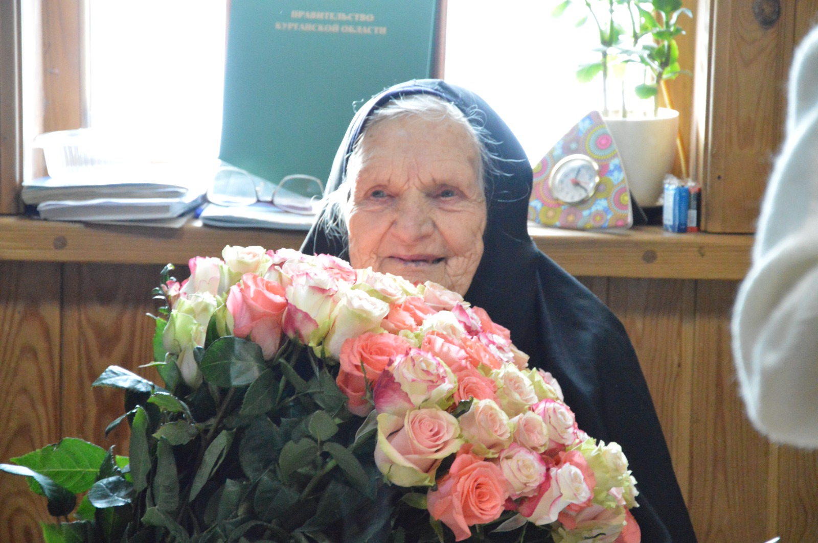 Труженица тыла отметила 100-летний юбилей.