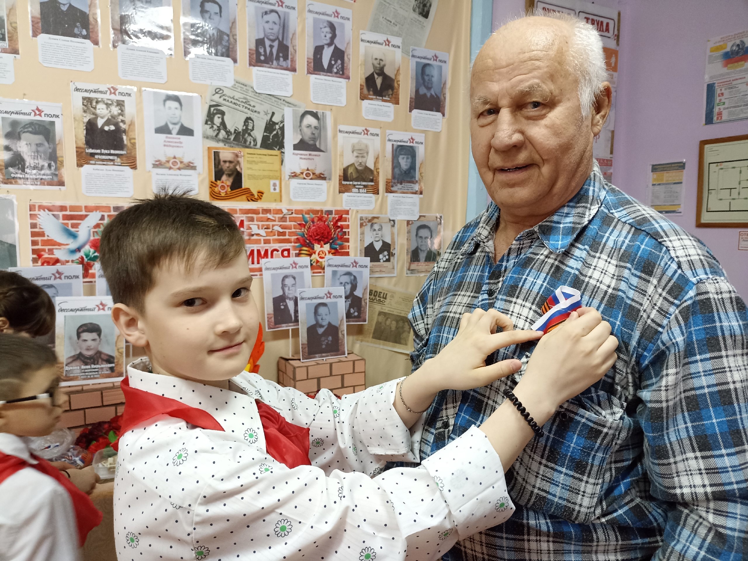 В Володинском клубе работает клуб &quot;Патриот&quot;.