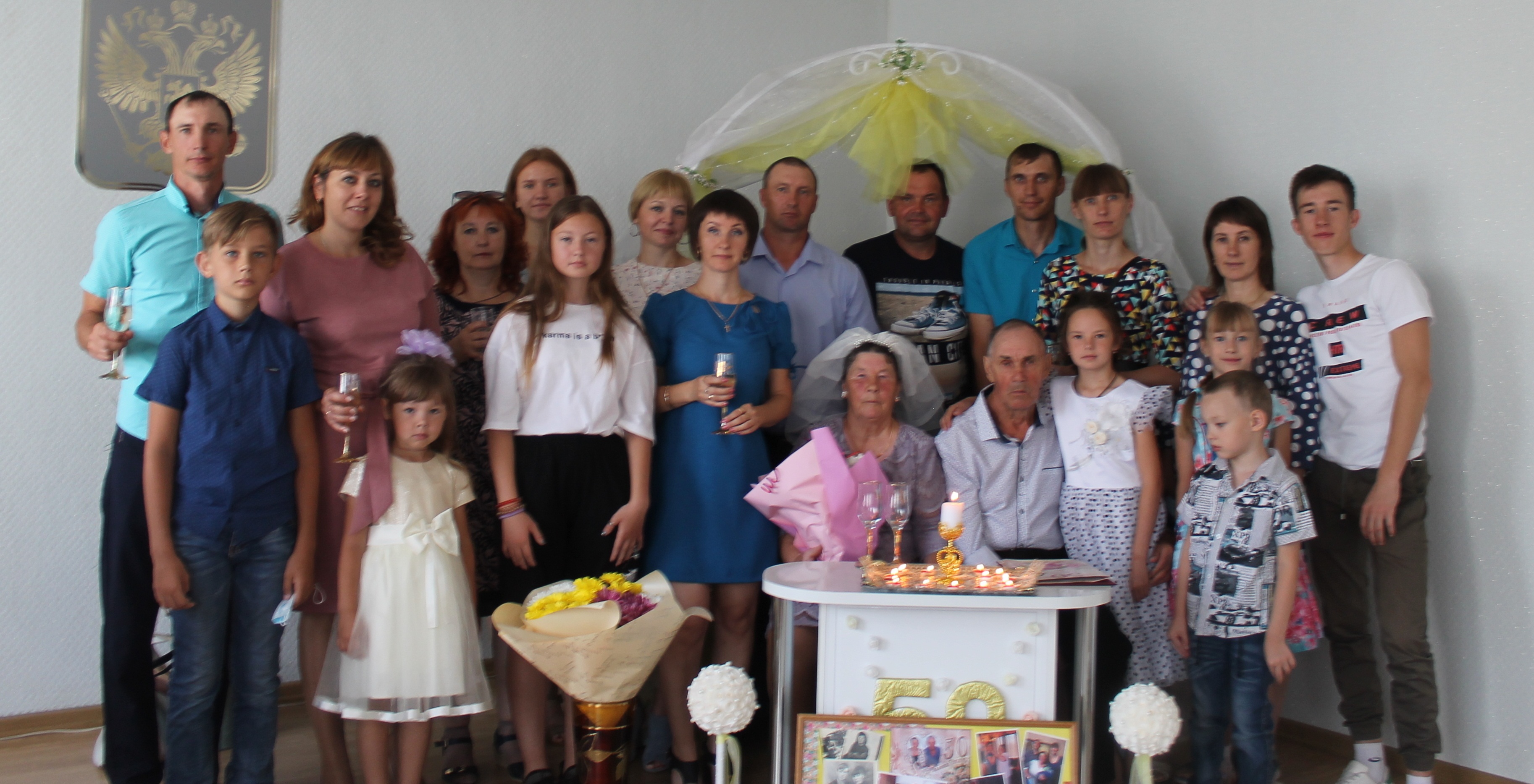 Супруги Снигиревы из поселка Майский в июле 2021 года отметили «Золотую свадьбу».
