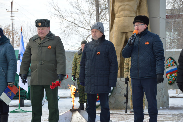 В Каргапольском округе вспоминали 200 дней Сталинградской битвы.