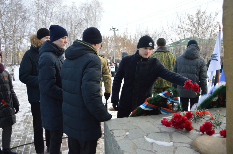 В Каргапольском округе вспоминали 200 дней Сталинградской битвы.