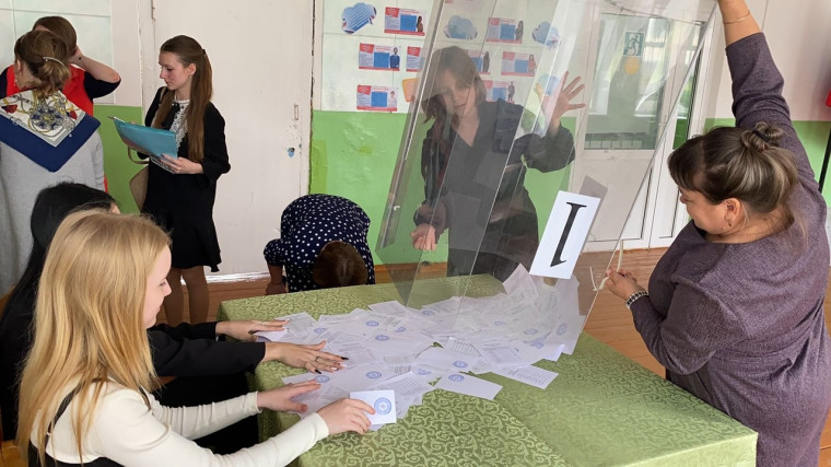 Выборы президента МКОУ «Тагильская средняя общеобразовательная школа».